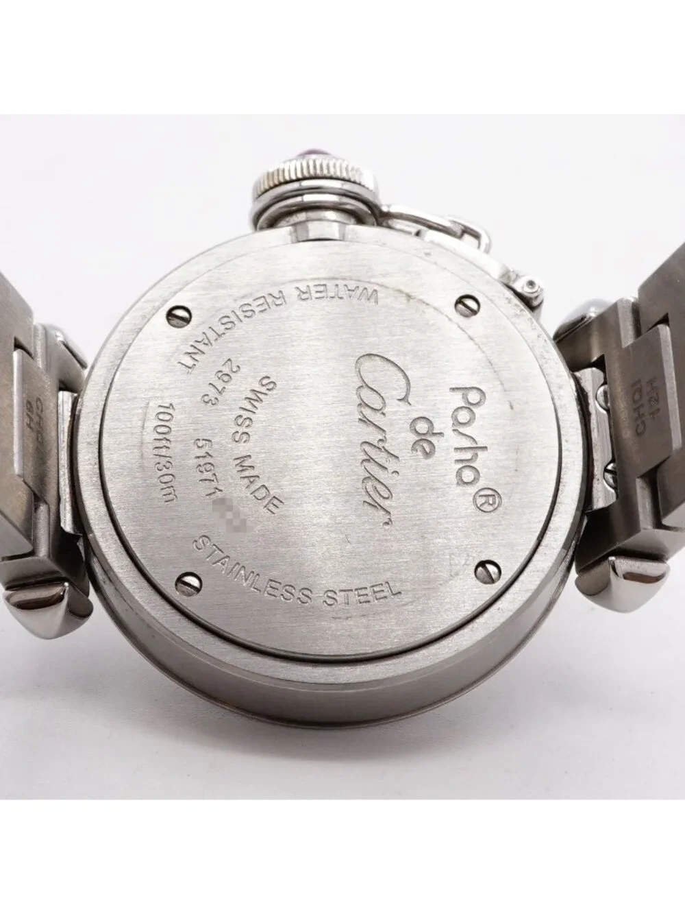Cartier Miss Pasha Pink Dial Watch